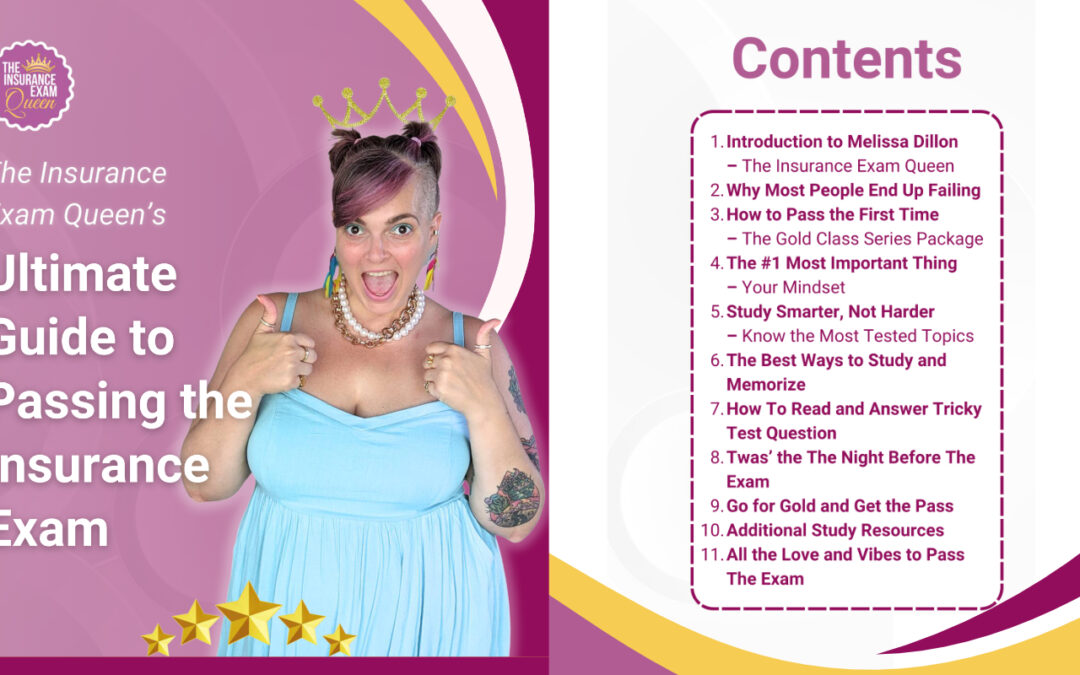 🎉 Free Guide to Passing the Insurance Exam! 🎉