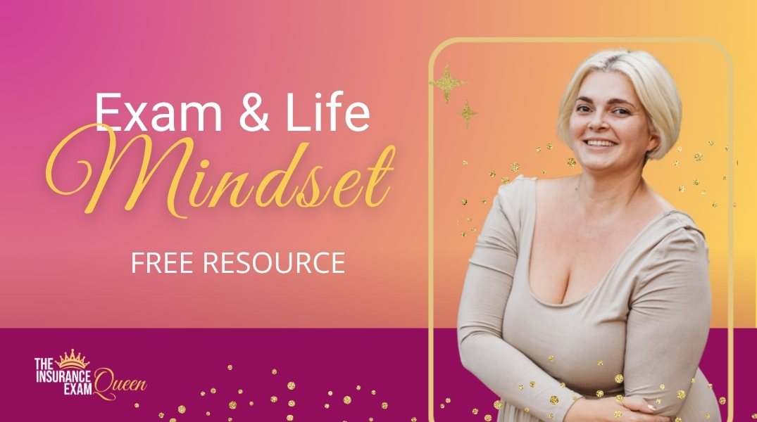 Studying Mindset Meditation for the Insurance Exam
